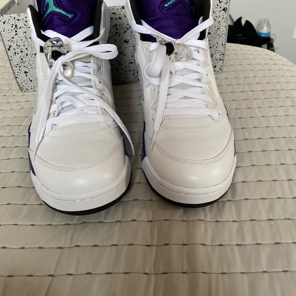 Jordan 5 white grape - Picture 8 of 9